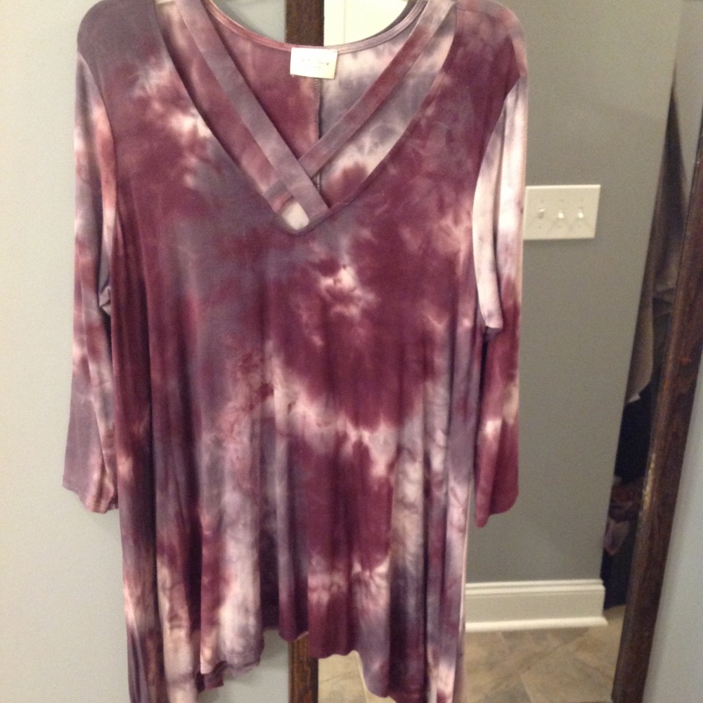 Tie dye tunic